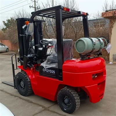 2,5 ton gasol och gasgaffeltruck